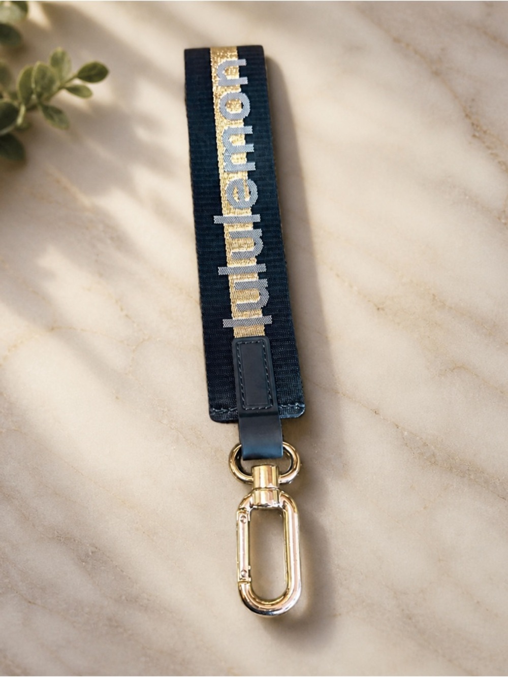 Lululemon Never Lost Keychain